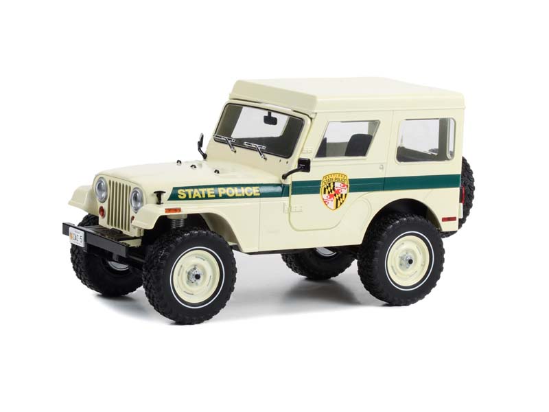 PRE-ORDER 1983 Jeep CJ-5 Hardtop - Maryland State Police (Artisan Collection) Diecast 1:18 Scale Model - Greenlight 19124