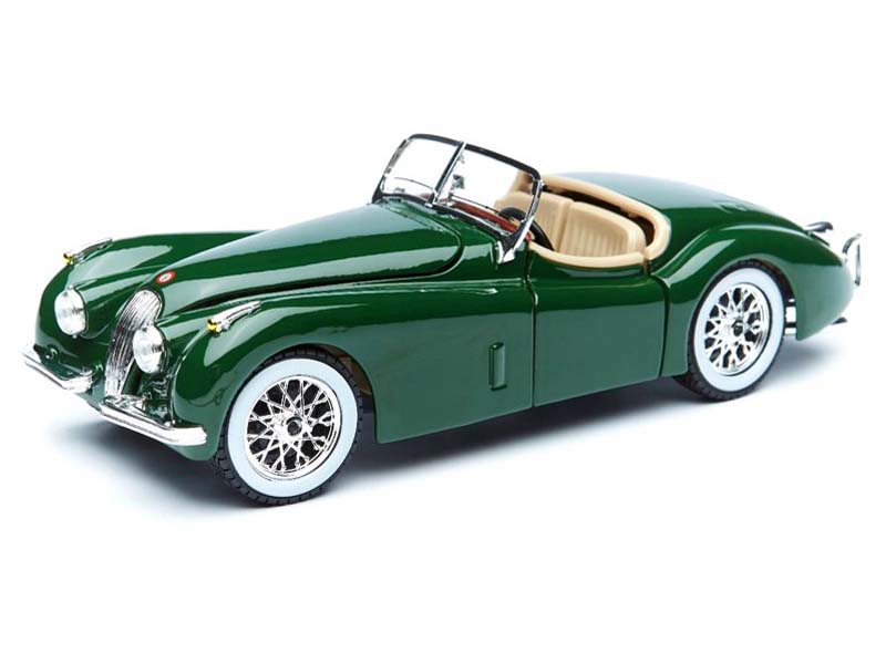 Signature 1/18 Scale Diecast DC31024B - 1949 Jaguar XK120 #6 - Green Signature 1/18 Scale Diecast DC31024B - 1949 Jaguar XK120 #6 - Green