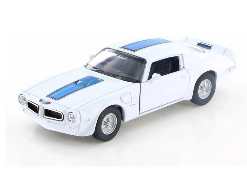 1972 Pontiac Firebird Trans Am - White (NEX) Diecast 1:24-1:27 Scale Model - Welly 24075WH