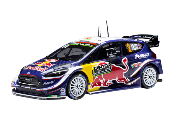 Ford Fiesta WRC #2 E.Evans - D.Barritt Rallye Monte-Carlo 2018