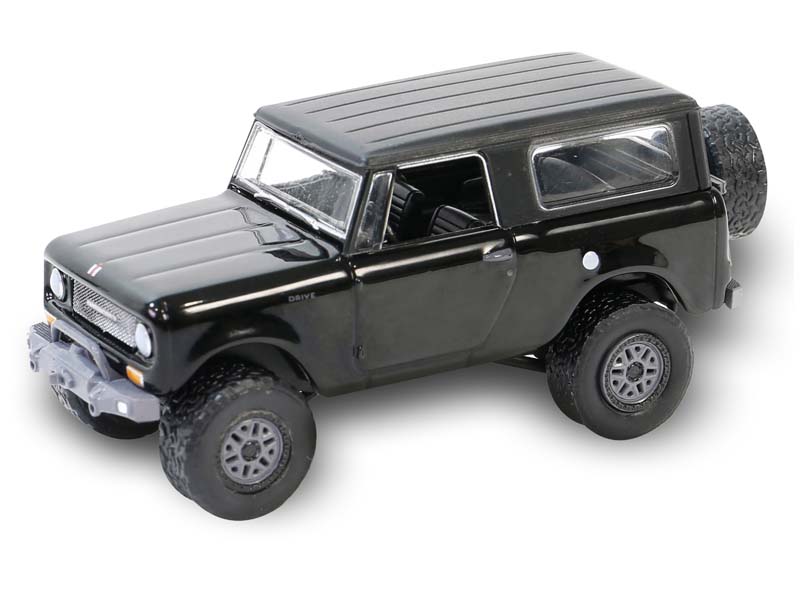 PRE-ORDER 1969 Harvester Scout Lifted (Black Bandit Series 29) Diecast 1:64 Scale Model - Greenlight 28150B