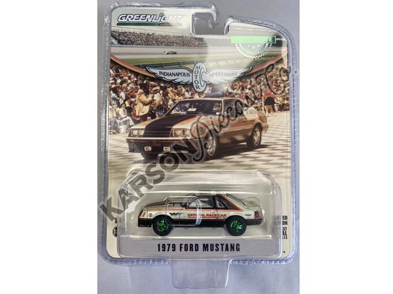 CHASE 1979 Ford Mustang Hardtop 63rd Annual Indianapolis 500 Mile Race (Hobby Exclusive) Diecast 1:64 Scale Model - Greenlight 30392