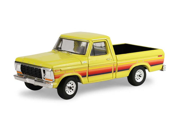 PRE-ORDER 1978 Ford F-150 – Free Wheeling Stripes Edition – Yellow
