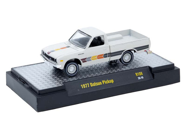 1977 Datsun Pickup - White (Auto-Thentics Release 108) Diecast 1