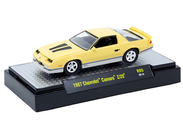 1987 Chevrolet Camaro Z/28 - Yellow w/ Black Hood Stripes (Detroit