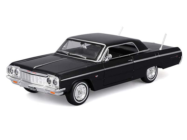 1964 Chevrolet Impala SS – Black Diecast 1:24 Scale Model - Maisto