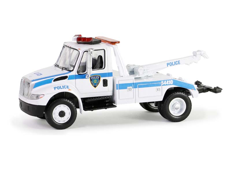 PRE-ORDER 2019 International Durastar 4400 Tow Truck - Port Authority of NY & NJ Police (H.D. Trucks Series 25) Diecast 1:64 Model - Greenlight 33250A