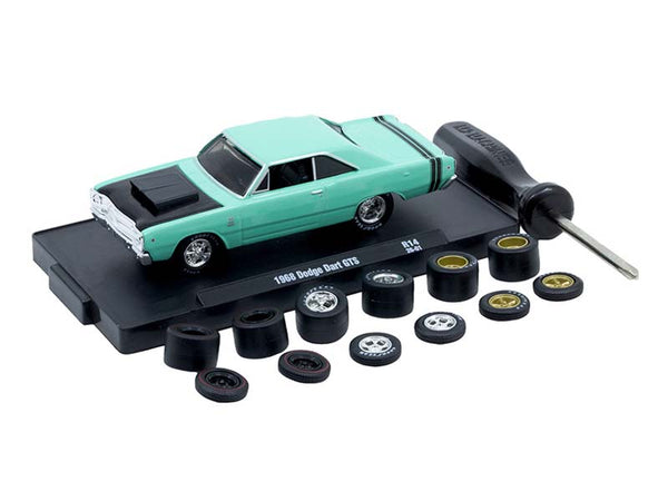 1968 Dodge Dart GTS - Mint Green (Auto-Wheels Release 14) Diecast