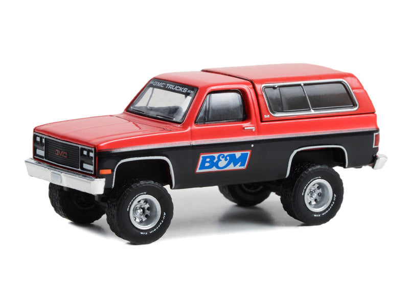 1991 GMC Jimmy SLE - B&M Racing (Blue Collar Collection) Series 12 Diecast 1:64 Scale Model - Greenlight 35260D