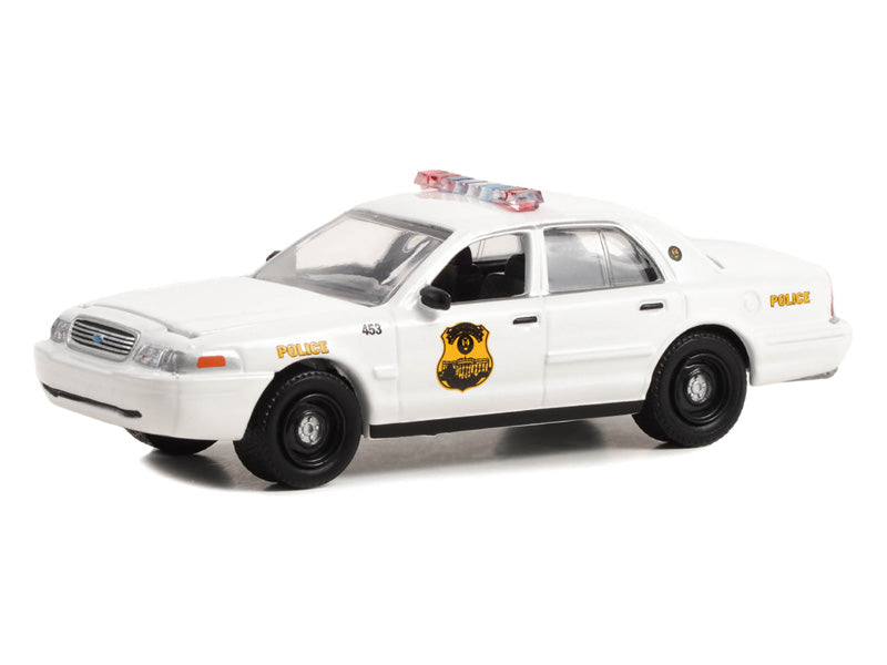 1998 Ford Crown Victoria Interceptor (Hot Pursuit) United States Secret Service Police (Hobby Exclusive) Diecast Scale 1:64 Model - Greenlight 43015B