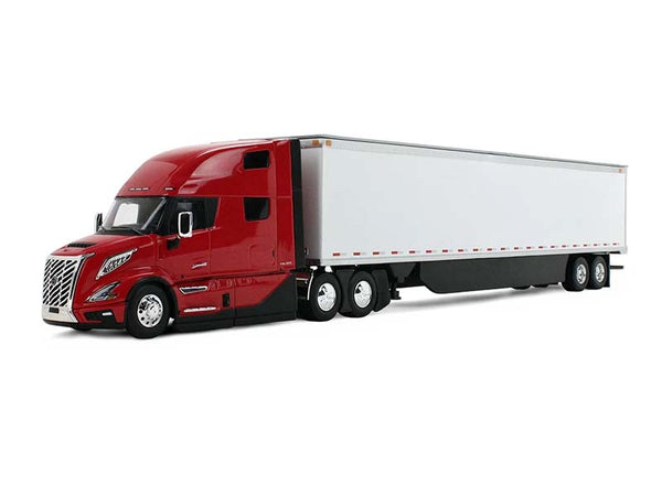 Volvo VNL 860 High-Roof Sleeper & 53' Trailer w/ Skirts Diecast 1