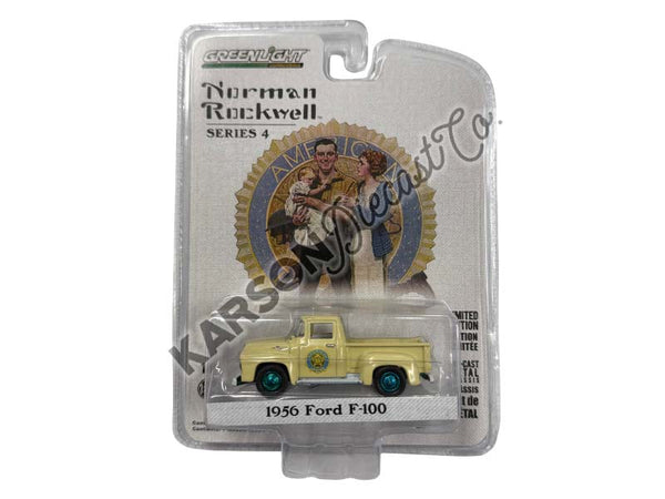 ☆1/64 GREENLIGHT '56 FORD F-100 改 リペイント 錆塗装 サビ Rusty