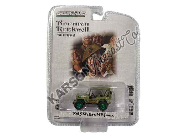 Greenlight 1/64 Vintage AD Cars Series 5 - 1945 Willys MB Jeep 39080-A