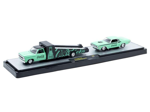 1974 Dodge Ramp Truck and 1970 Dodge Challenger R/T (Coca-Cola