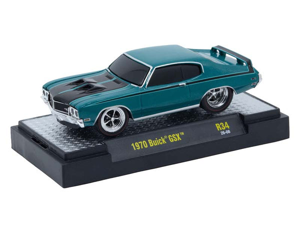 1970 Buick GSX - Green (Ground Pounders Release 34) Diecast 1:64