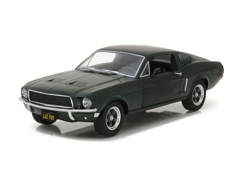 PRE-ORDER 1968 Ford Mustang GT Fastback - Highland Green Diecast 1:24 Scale Model - Greenlight 84038