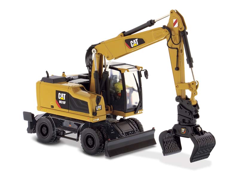 Diecast Masters - 1:50 - Pelle sur pneus M318F Caterpillar Diecast Masters - 1:50 - Pelle sur pneus M318F Caterpillar