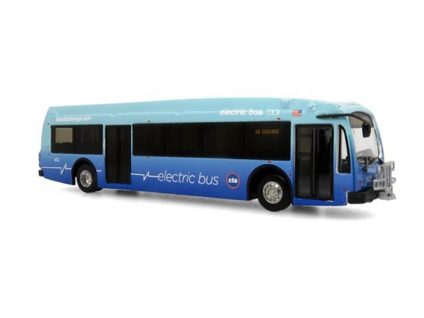 2021 Proterra ZX5 Electric Transit Bus - CTA Chicago (Blue) - 66