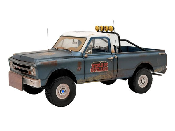 1967 Chevrolet K-10 World of Outlaws Push Truck Diecast 1:18 Scale