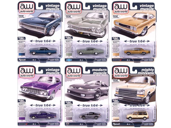 Premium 2025 Release 2 Set B Diecast 1:64 Scale Model - Auto World