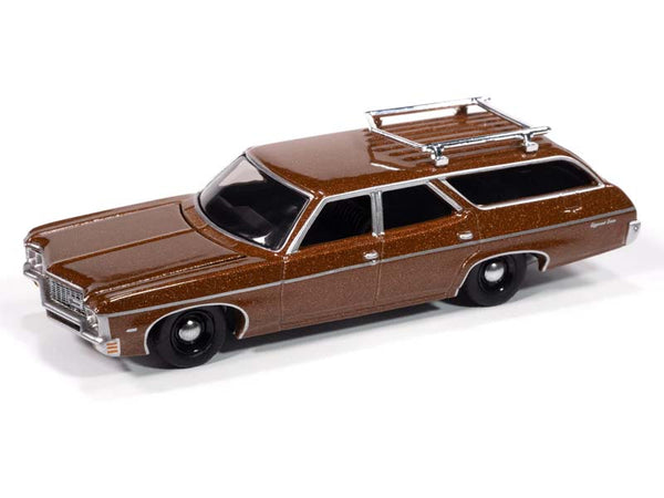 1970 Chevy Kingswood Estate - Solid Copper Metallic Diecast 1:64