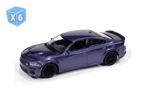 6 PACK 2023 Dodge Charger Swinger R/T Scat Pack – Plum Crazy