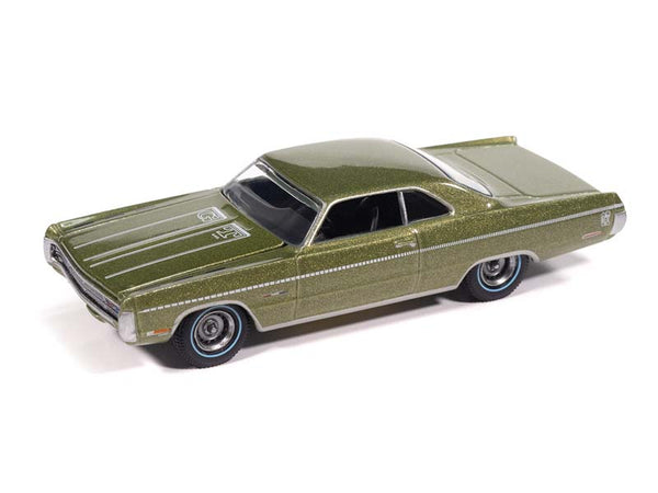 1971 Plymouth Sport Fury GT - Amber Sherwood Poly Diecast 1:64