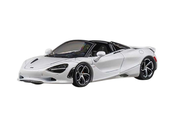 PRE-ORDER Mclaren 750S Spider – Silica White Diecast 1:64 Scale