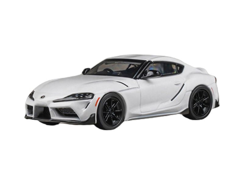 PRE-ORDER Toyota GR Supra – White Diecast 1:64 Scale Model - CM