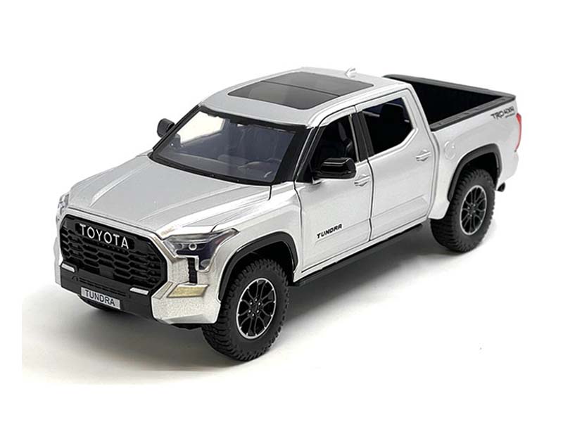 2023 Toyota Tundra – Silver (MiJo Exclusives) Diecast 1:24 Scale Model - H08555R-SIL