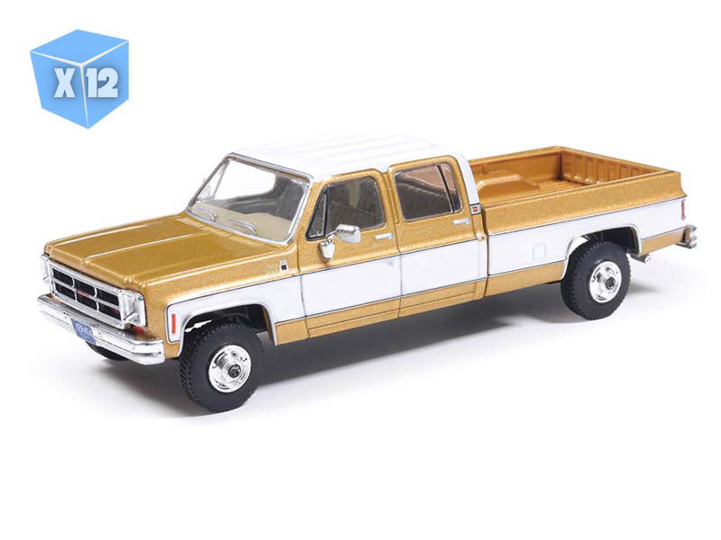 【入手困難】Goodmoodchef GMC 3点セット 12 PACK 1975 GMC Sierra Classic - Yuba Gold Diecast 1:64 Scale