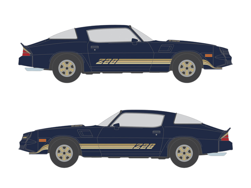 PRE-ORDER 1981 Chevrolet Camaro Z28 - Dark Blue Metallic w/ Gold