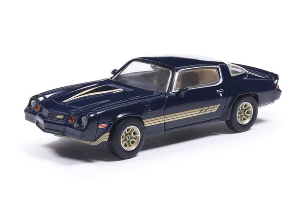 1981 Chevrolet Camaro Z28 - Dark Blue Metallic w/ Gold Striping