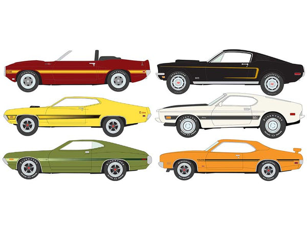 アリイ Muscle Car Collection 92年型 シボレー PRE-ORDER Muscle Cars 2026 Release 1 SET OF 6 Diecast 1:64 Scale
