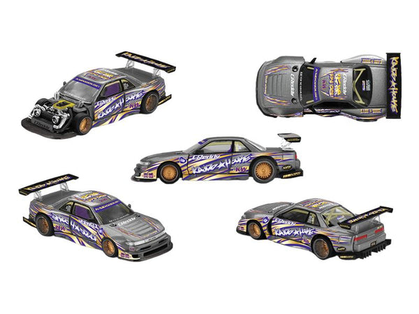 Nissan Silvia S13-R Kaido Drift V1 Greddy – Gunmetal Gray (Kaido