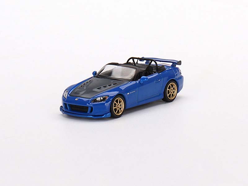 Honda S2000 (AP2) Mugen Monte Carlo Blue Pearl - MiJo Exclusive (Mini GT) Diecast 1:64 Scale Model - TSM MGT00493