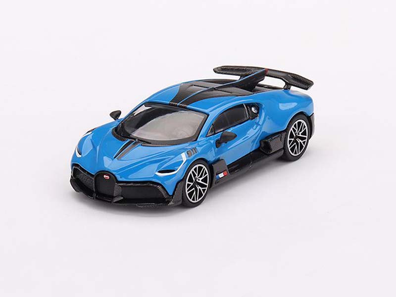 Bugatti Divo Blu Bugatti - MiJo Exclusive (Mini GT) Diecast 1:64 Scale Model - TSM MGT00601