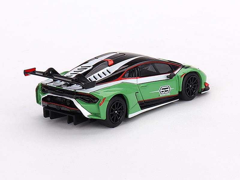 PRE-ORDER Lamborghini Huracán GT3 EVO2 Presentation (Mini GT) Diecast 1:64 Scale Model - TSM MGT00687