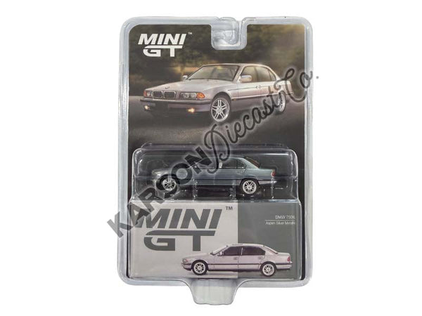 CHASE BMW 750IL – Aspen Silver Metallic (Mini GT) Diecast 1:64