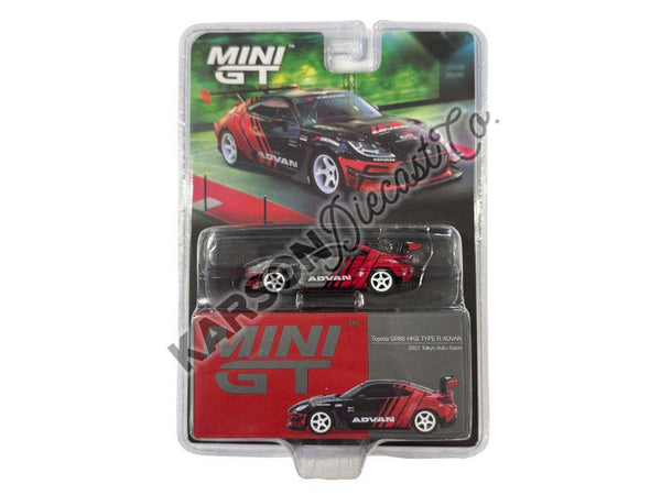 CHASE Toyota GR86 HKS TYPE R ADVAN – 2022 Tokyo Auto Salon (Mini