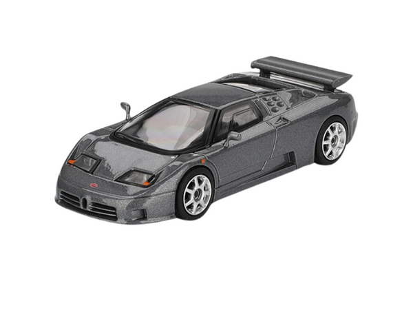 Bugatti EB110 Super Sport – Grigio Scuro (Mini GT) Diecast 1:64