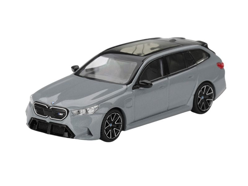 BMW M5 Touring (G99) – Brooklyn Gray Metallic (Mini GT) Diecast 1