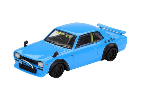 PRE-ORDER Nissan Skyline LB☆Works HAKOSUKA – Baby Blue (Mini GT
