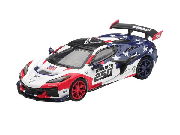 PRE-ORDER Chevrolet Corvette ZR1 America 250 USA Exclusive (Mini