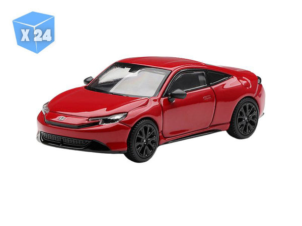 PRE-ORDER - 24 PACK Honda Prelude Rallye Red (Mini GT) Diecast 1