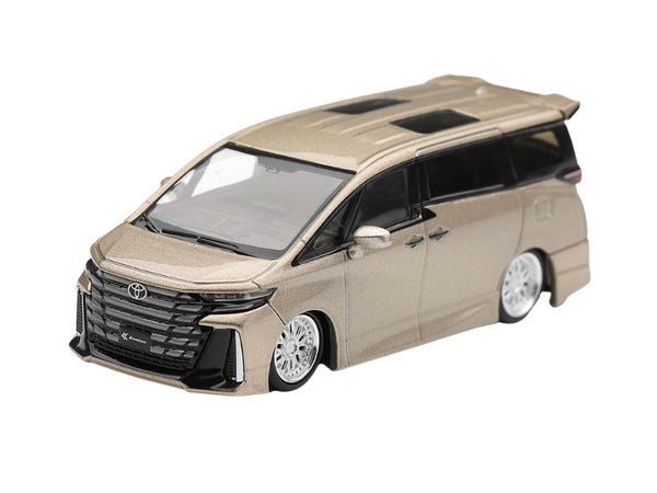 PRE-ORDER Toyota Vellfire 40 KUHL – Gold Metallic (Mini GT