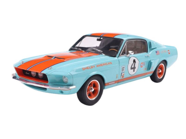 1967 Ford Mustang Shelby GT500 Racing Tribute Diecast 1:18 Scale