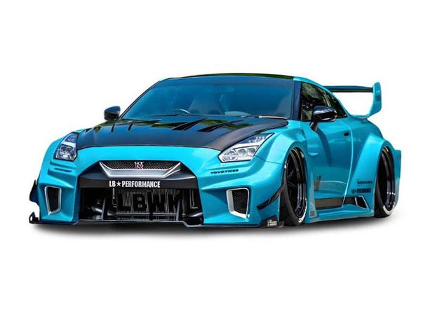 PRE-ORDER 2025 Nissan GT-R (R35) Liberty Walk Silhouette Body Kit