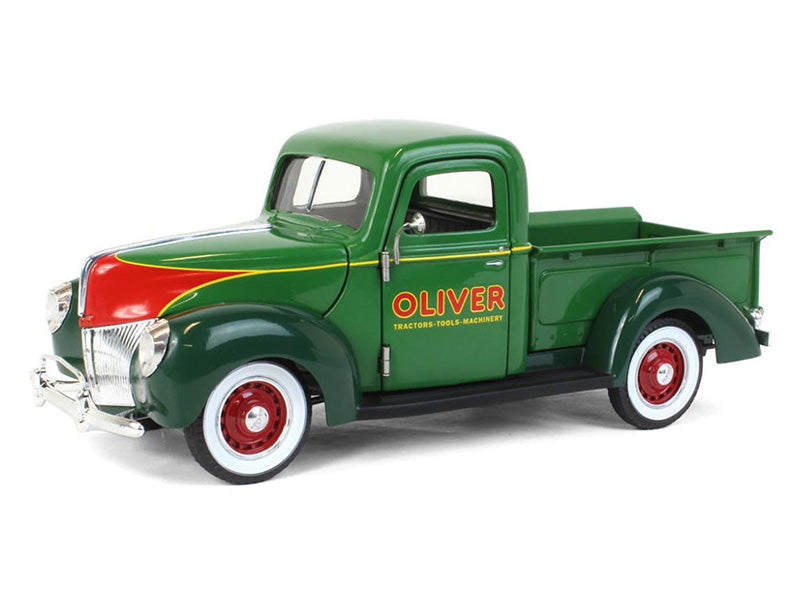 1940 Ford Oliver Pickup Green Diecast 1:24 Scale Model - Spec Cast SCT915