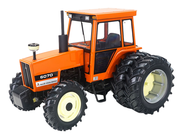 Allis-Chalmers 6070 Tractor w/ FWA, Duals and Cab Diecast 1:16